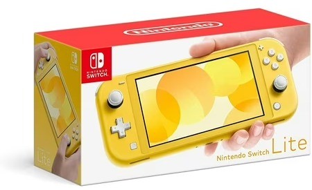 Nintendo switch lite jaune - nintendo,